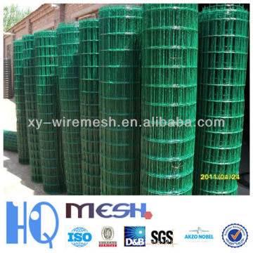 Green PVC Coated Welded Wire Mesh For Protection Of Mechanical Equipment